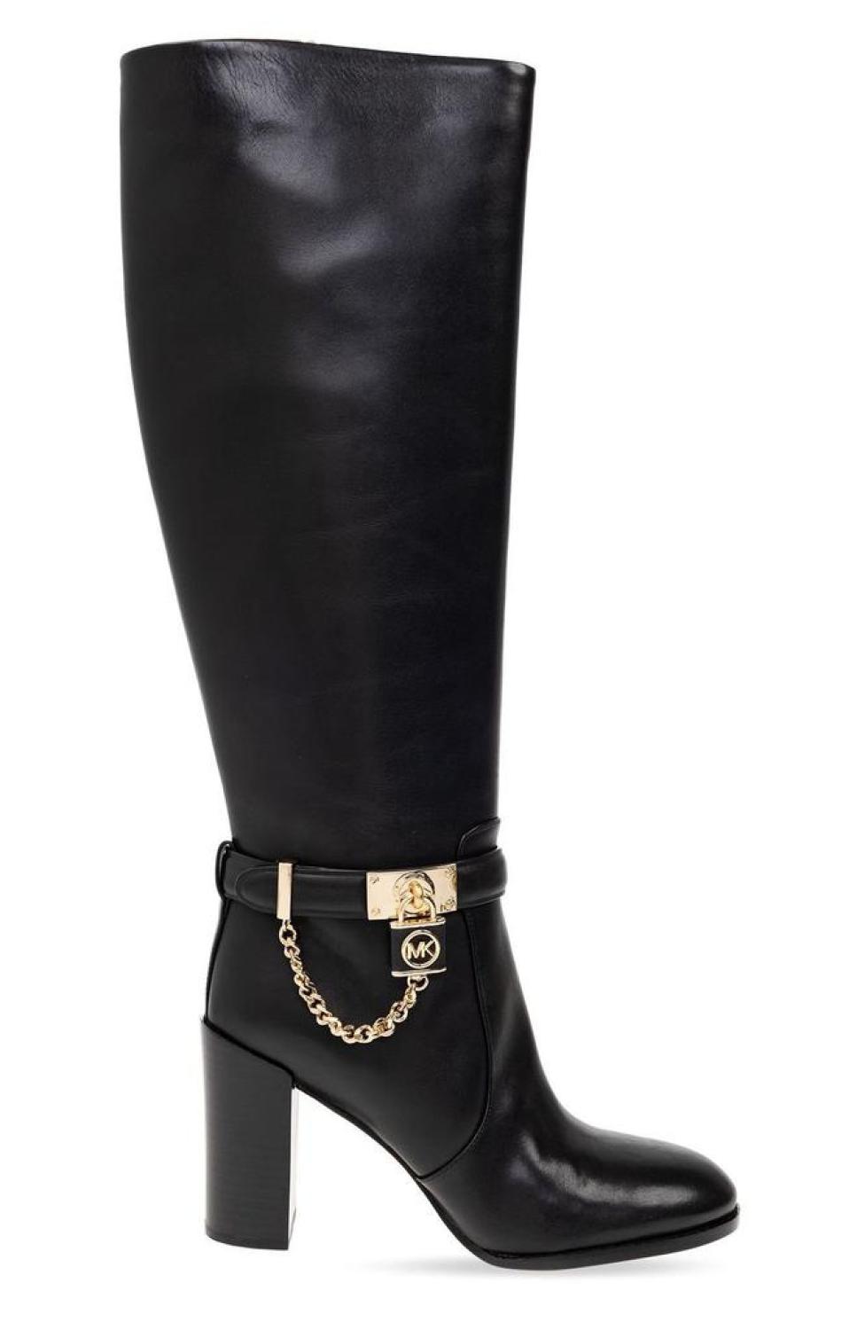 Michael Michael Kors Hamilton Embellished Heeled Boots