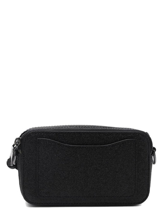 Marc Jacobs Metallic Snapshot Glitter Zipped Crossbody Bag