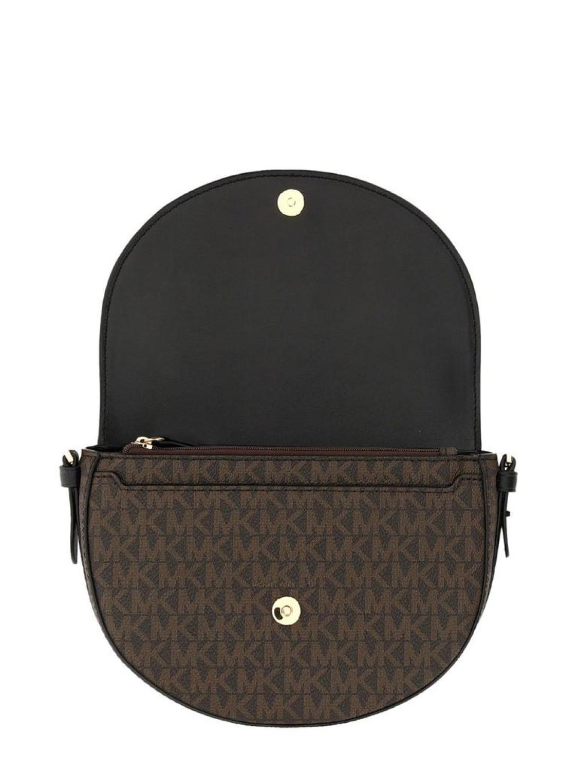 Michael Michael Kors Jet Set Monogram Printed Crossbody Bag