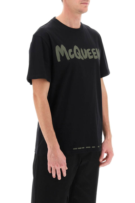 Alexander mcqueen mcqueen graffiti t-shirt