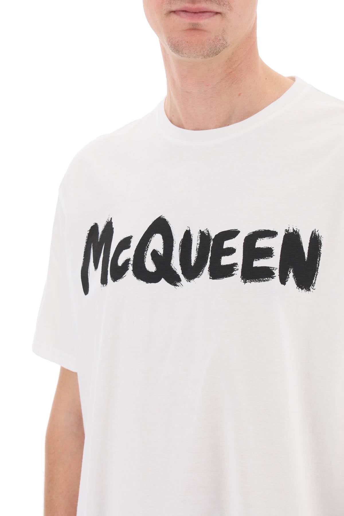 Alexander mcqueen mcqueen graffiti t-shirt