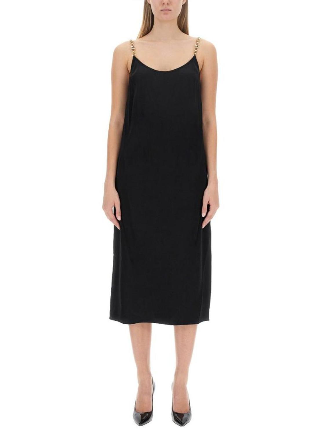 Michael Michael Kors Crepe Chain Midi Dress