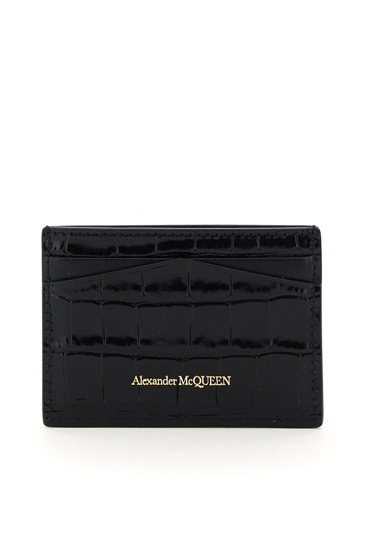 Alexander mcqueen skull card holder