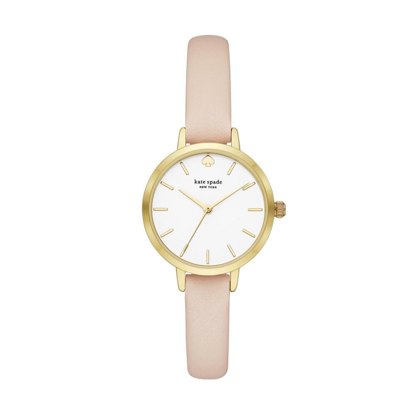 Kate Spade Women's Metro Three-Hand, Gold-Tone Alloy Watch