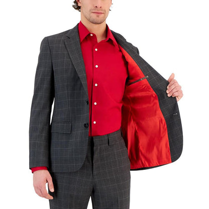 Men's Modern-Fit Wool Suit Jacket