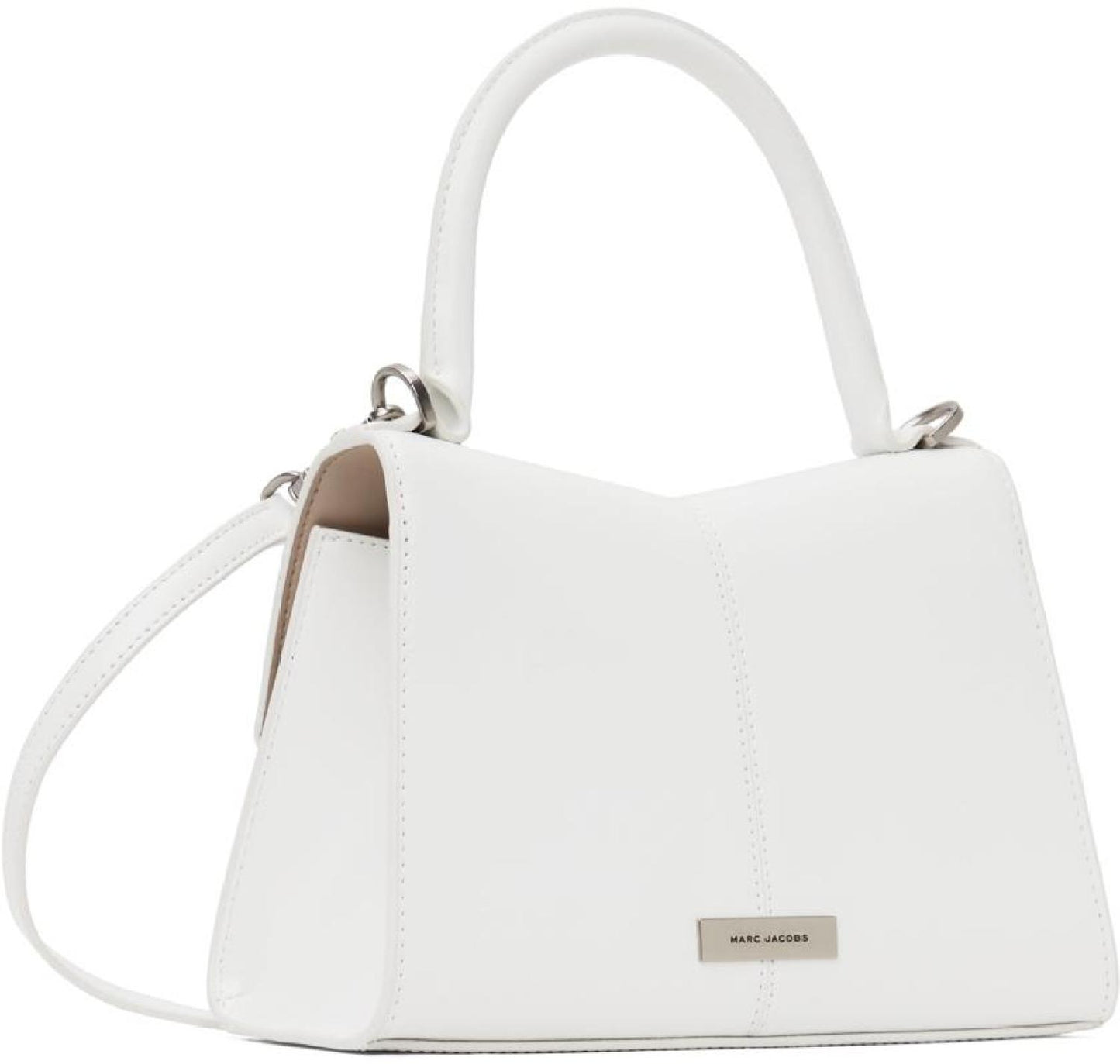 White 'The St. Marc Top Handle' Bag