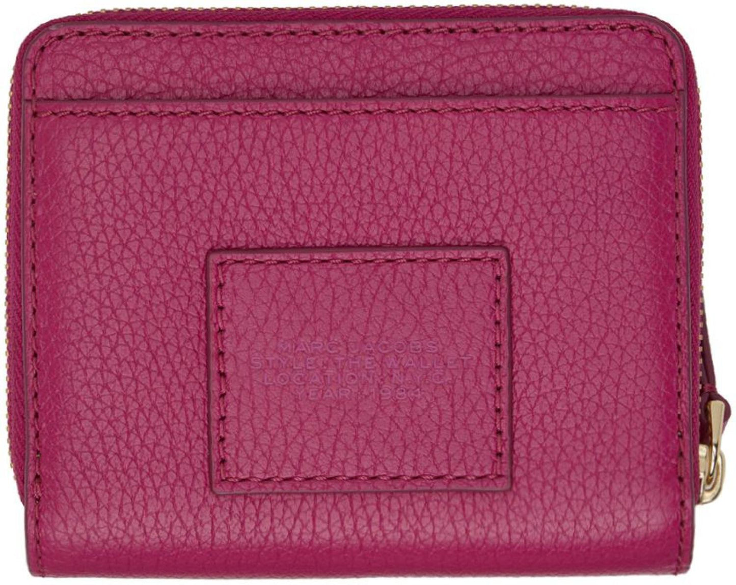 Pink 'The Leather Mini Compact' Wallet