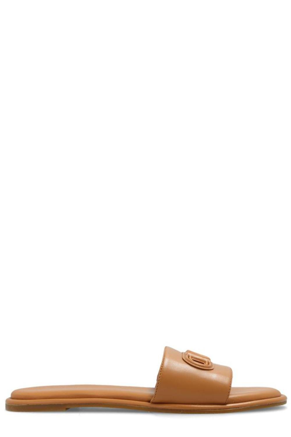 Michael Michael Kors Logo-Embossed Open-Toe Slides