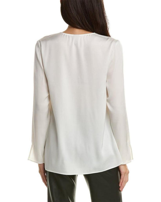 Hugo Boss Iore Silk-Blend Top