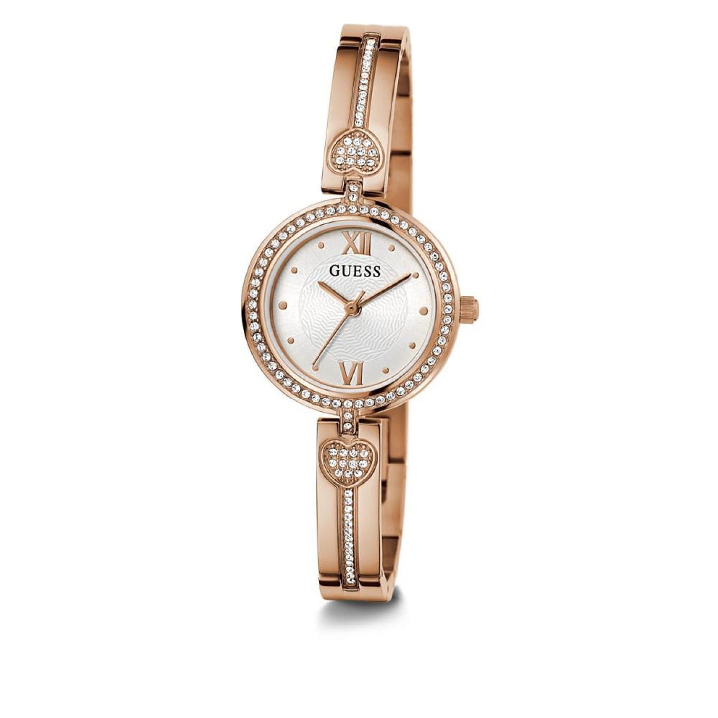 Women's Analog Rose Gold-Tone Stainless Steel Watch 27mm