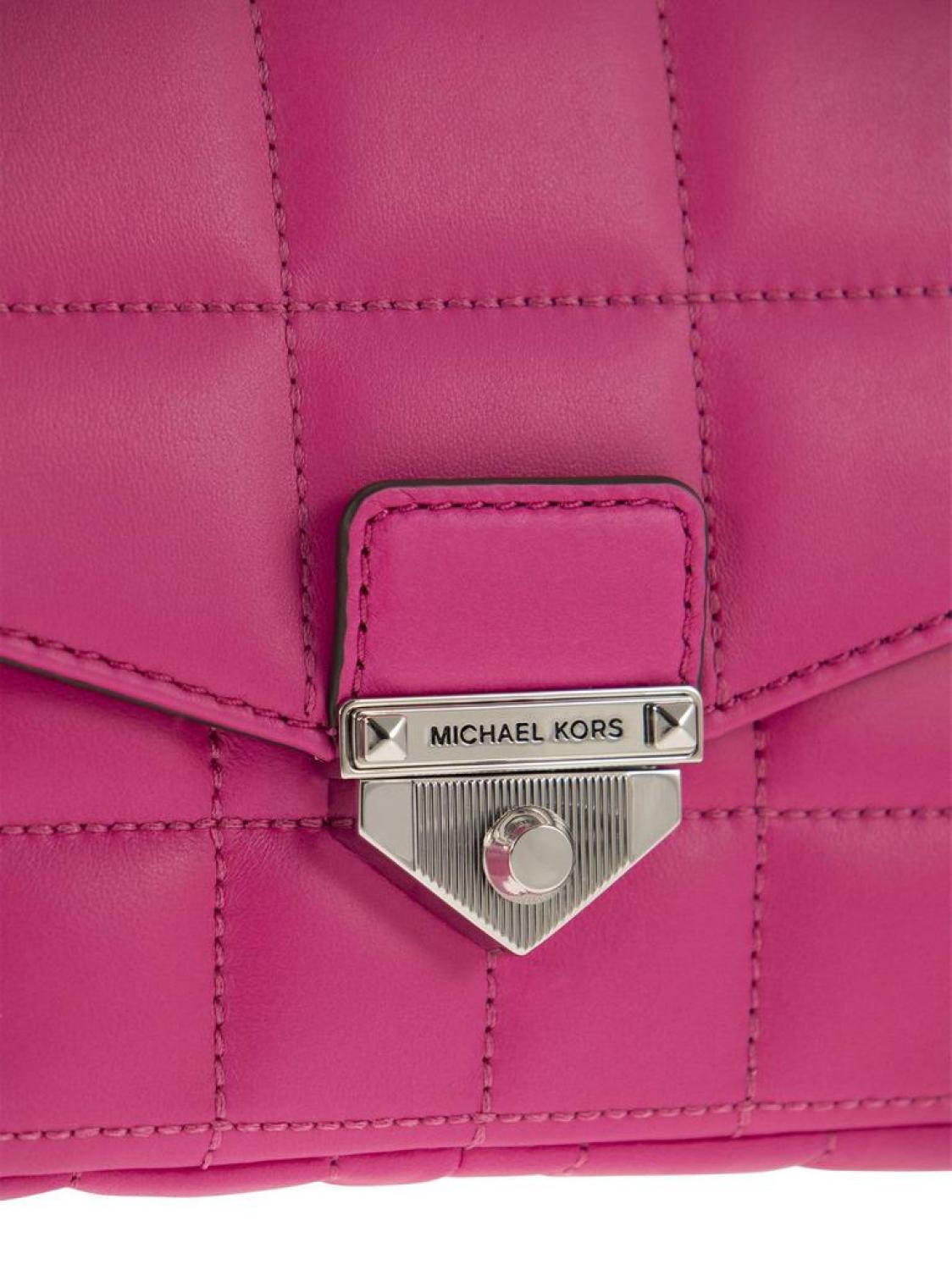 Michael Kors Collection Soho Chain-Linked Quilted Shoulder Bag