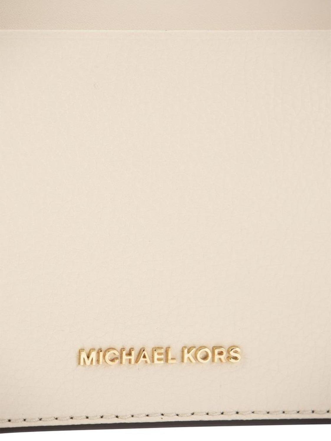 Michael Michael Kors Logo-Lettering Zipped Crossbody Bag