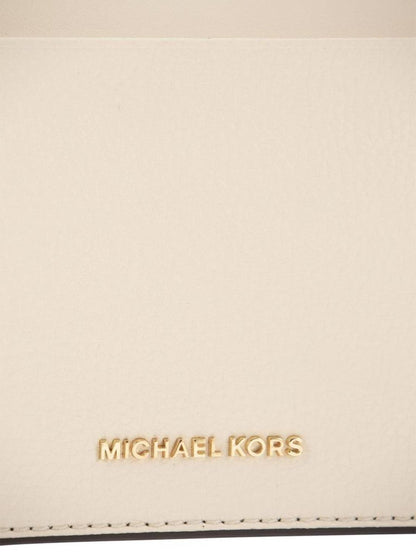 Michael Michael Kors Logo-Lettering Zipped Crossbody Bag