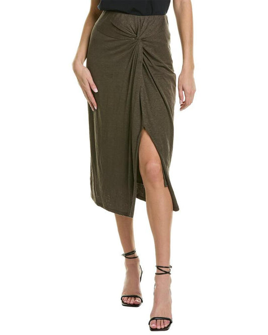 Max Mara Leisure Fanale Linen-Blend Skirt