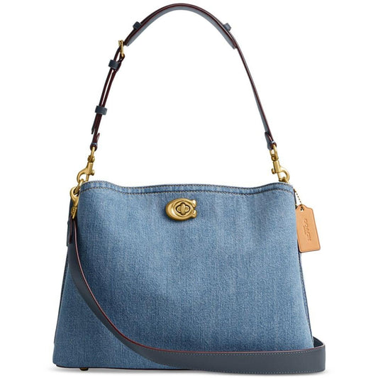 Willow Denim Shoulder Bag