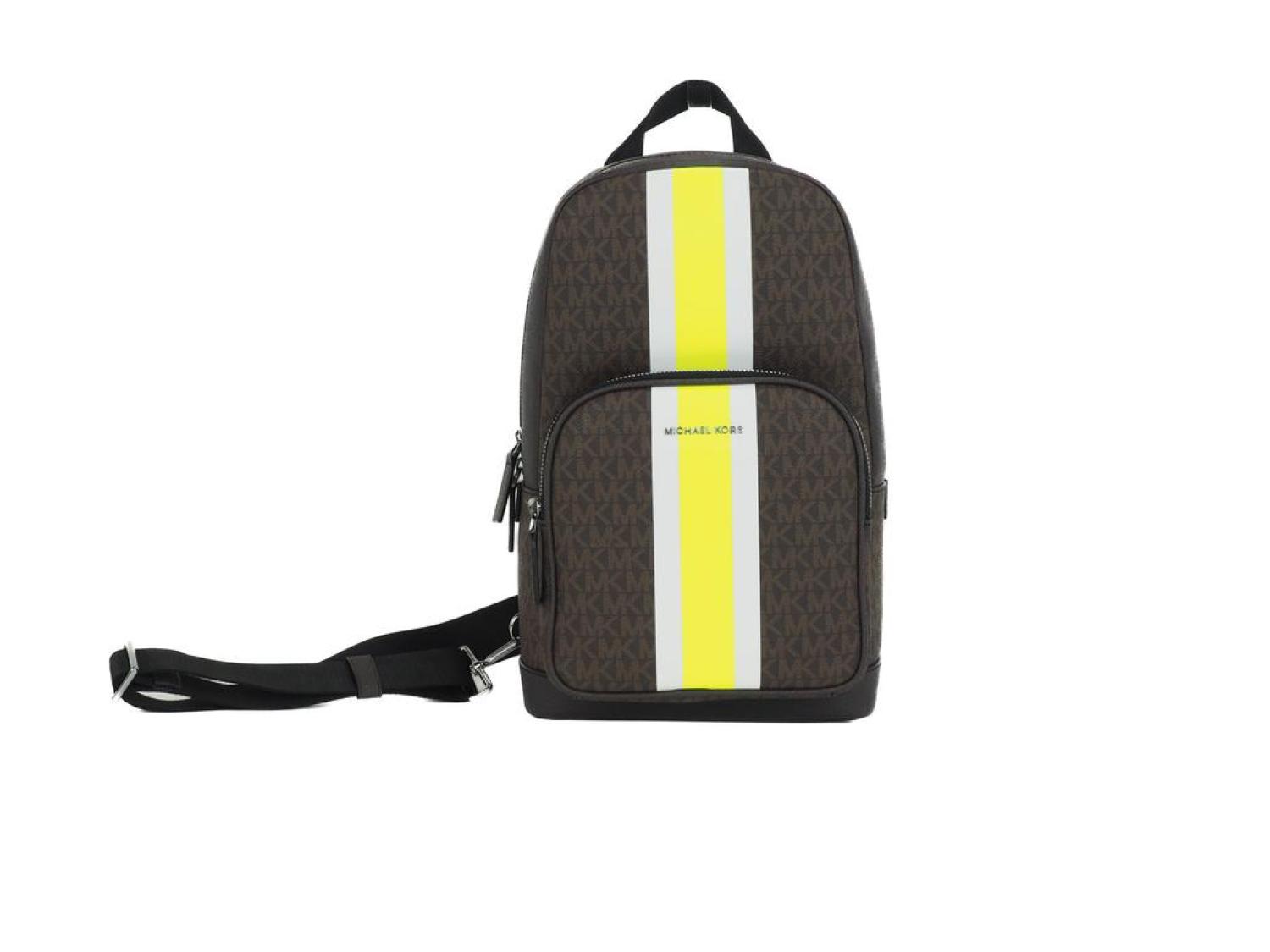 Michael kors neon backpack best sale