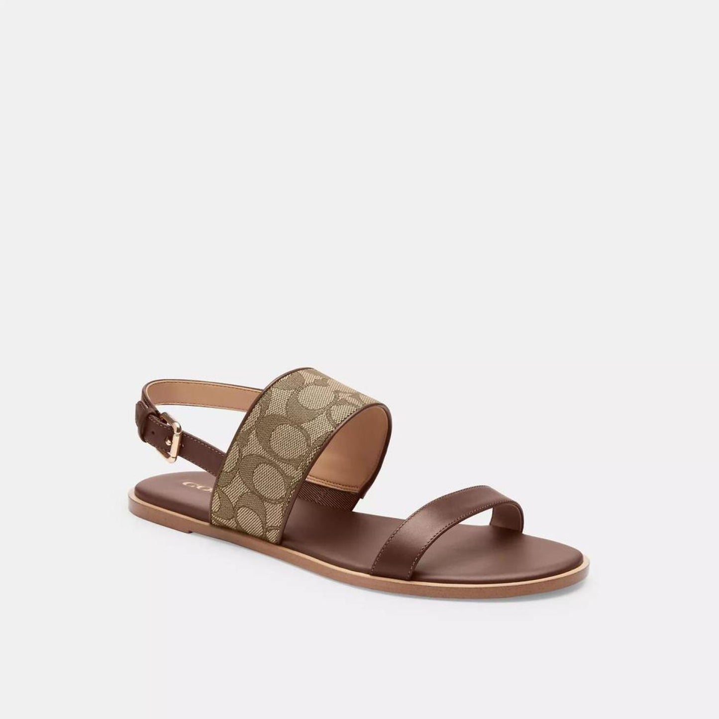 Coach Outlet Harley Sandal In Signature Jacquard