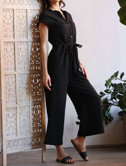 Noah Jumpsuit In Black