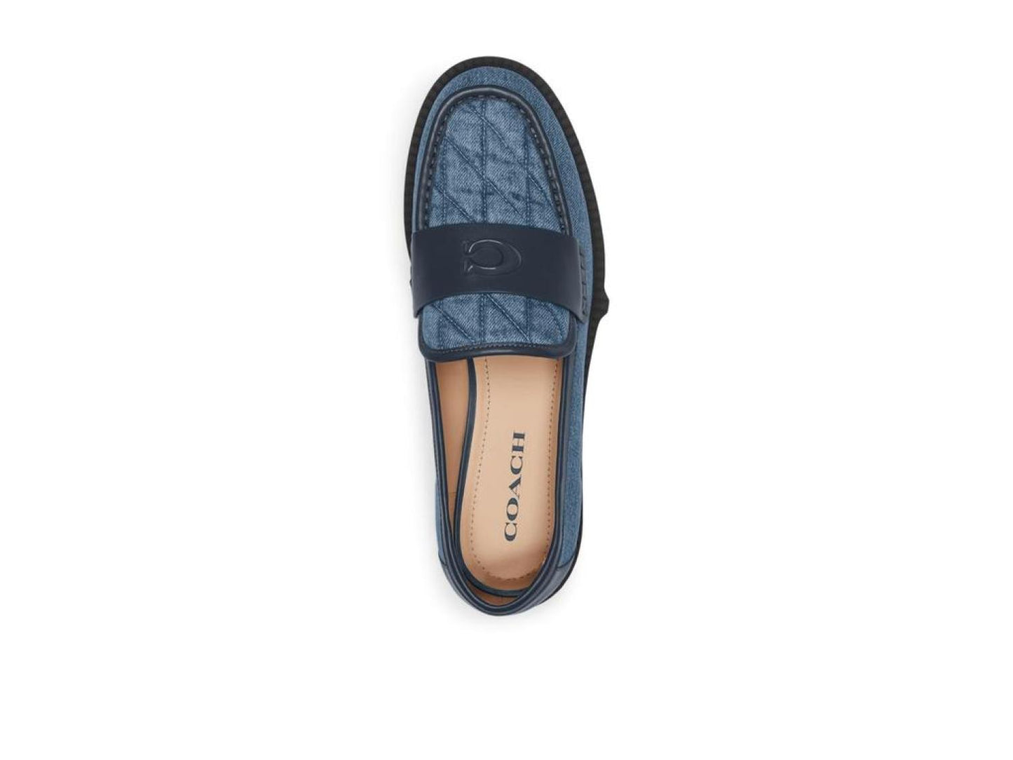 Leah Quilted Denim Loafer