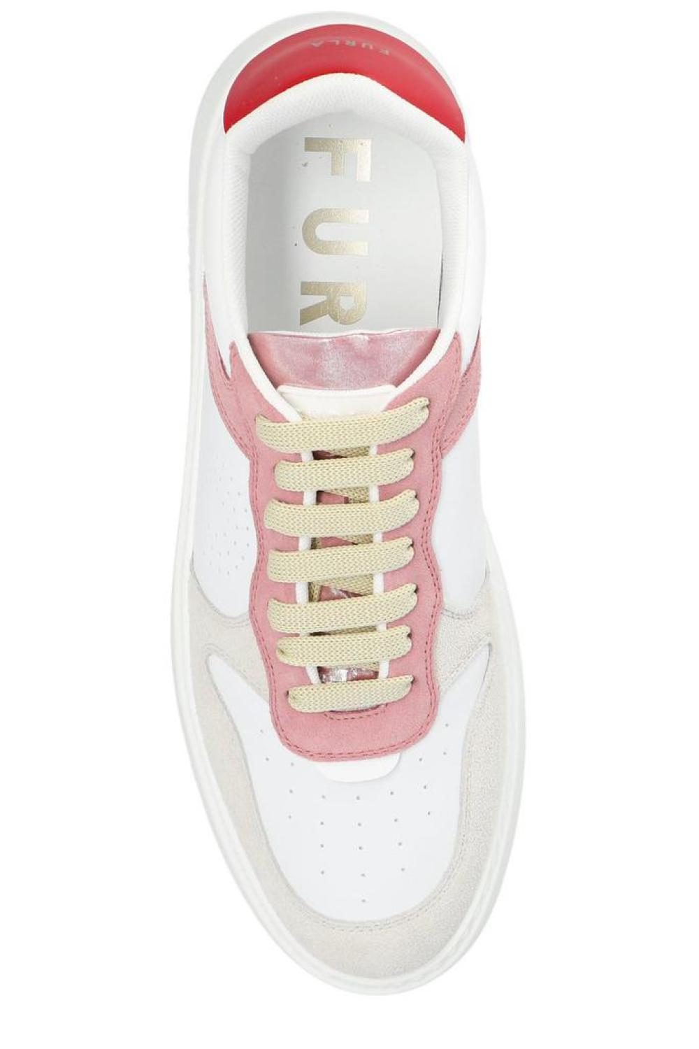 Furla Logo-Perforated Low-Top Sneakers