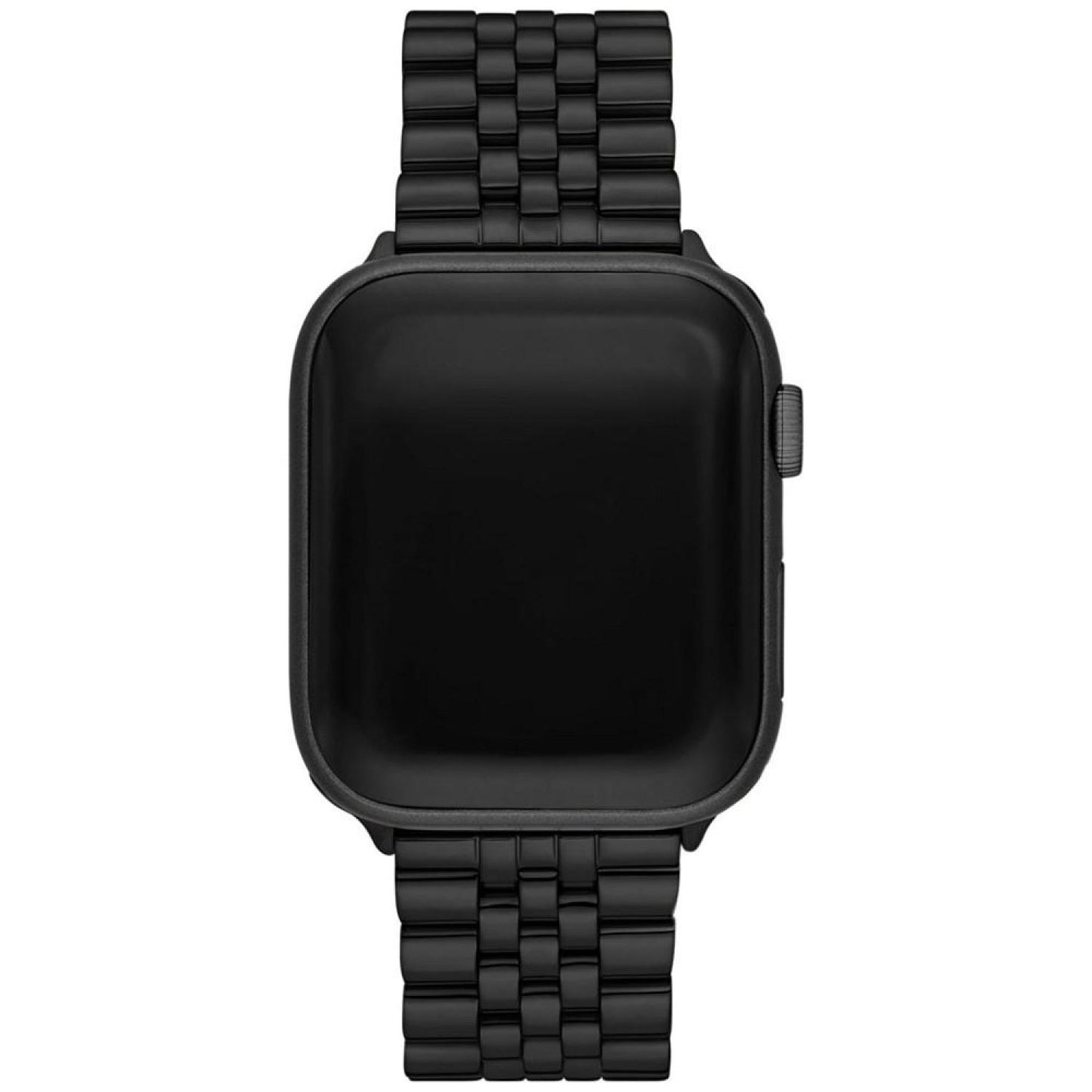 Unisex Black Stainless Steel Band for Apple Watch, 38mm, 40mm, 41mm and 42mm, 44mm, 45mm, 49mm