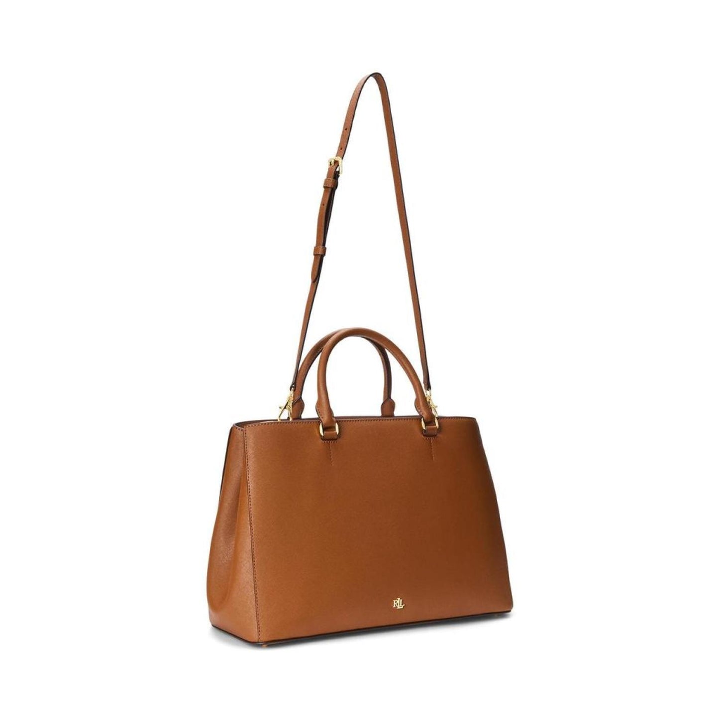 Crosshatch Leather Large Hanna Satchel