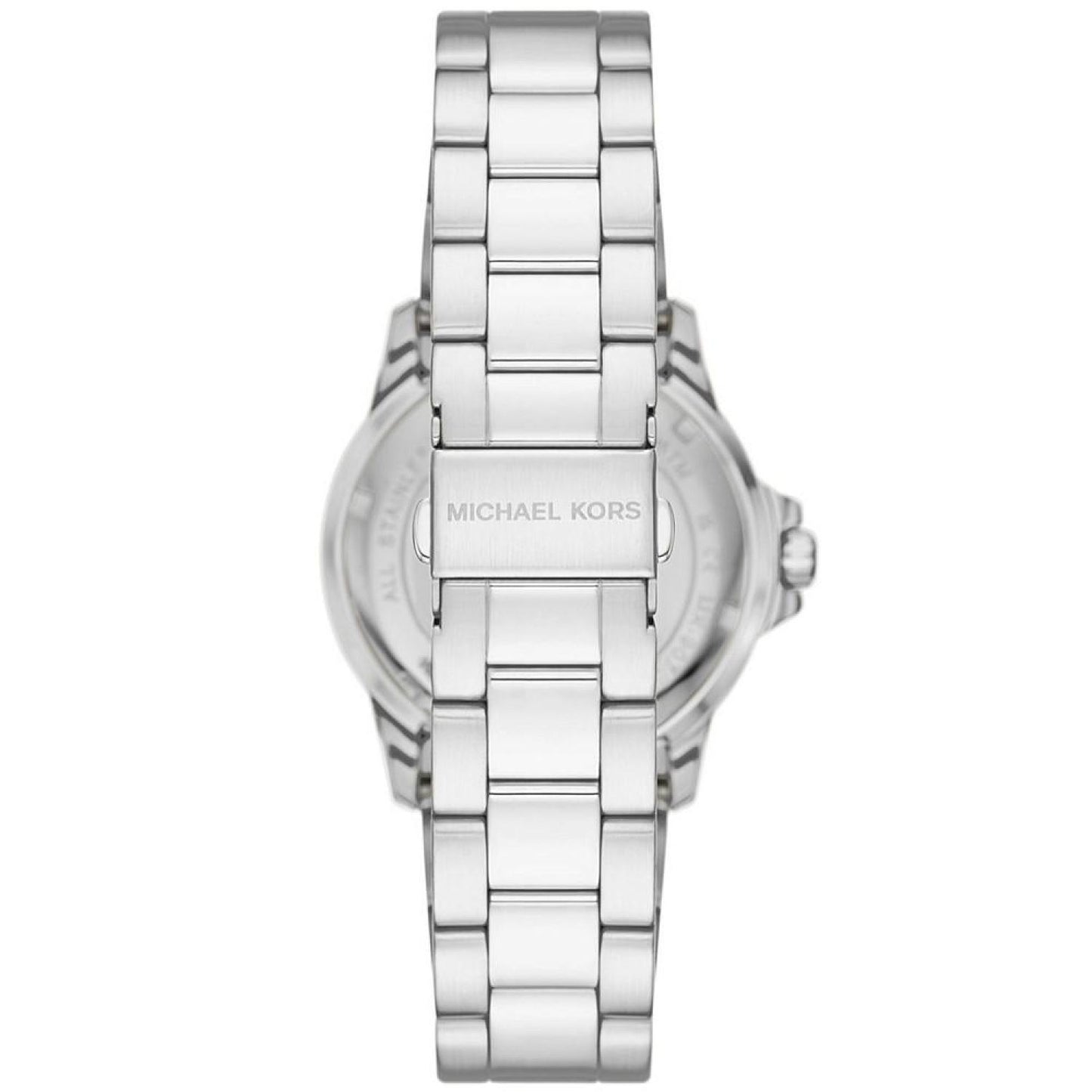 Men's Everest Three-Hand Silver-Tone Stainless Steel Bracelet Watch, 40mm