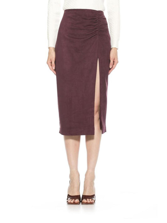 Zayla Suede Skirt