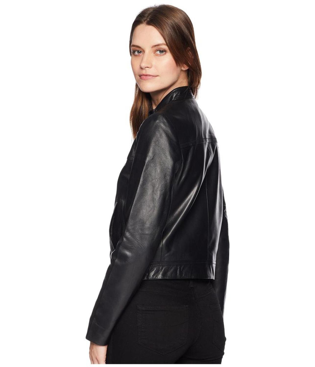 Leather Moto Jacket