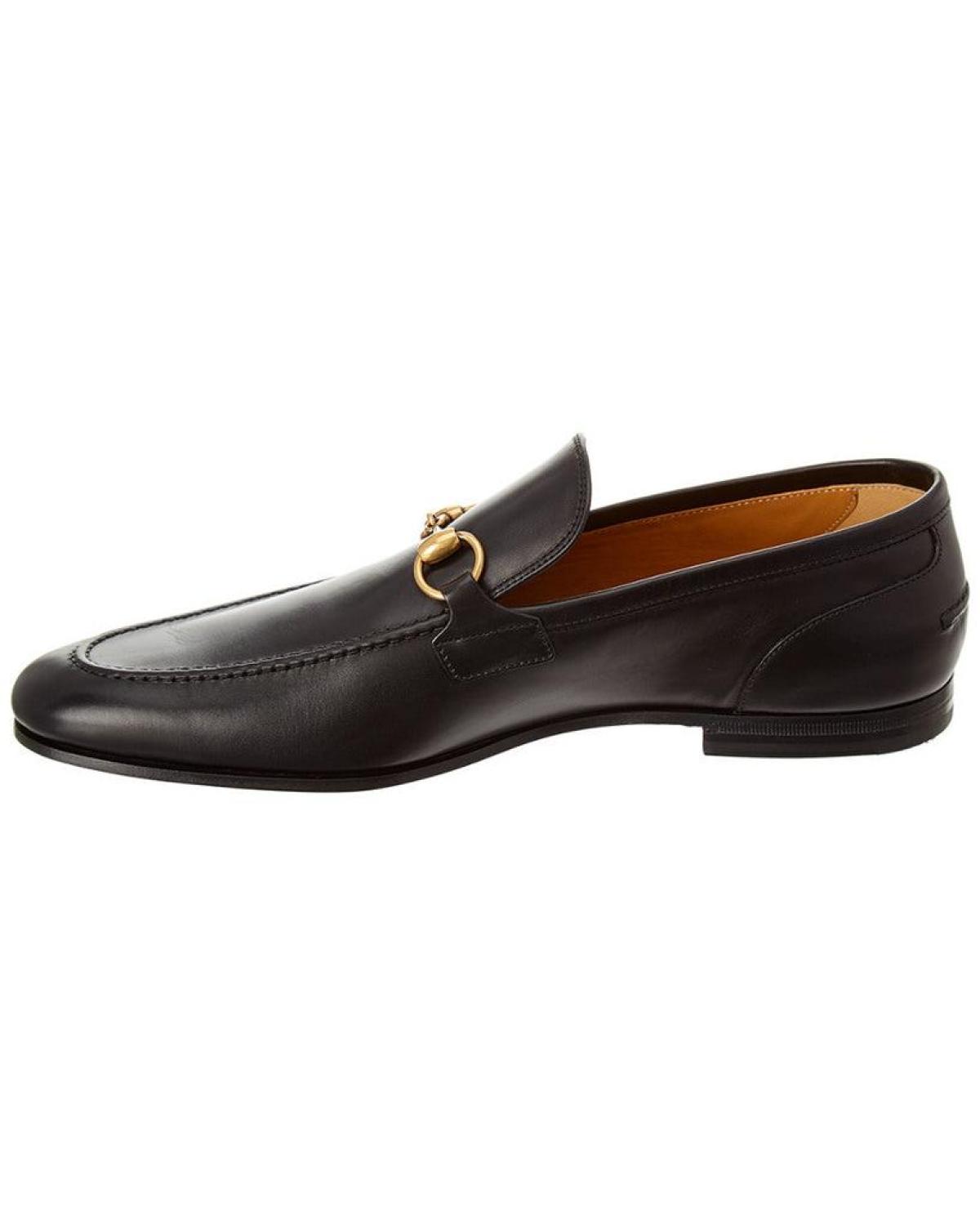 Gucci Jordaan Leather Loafer