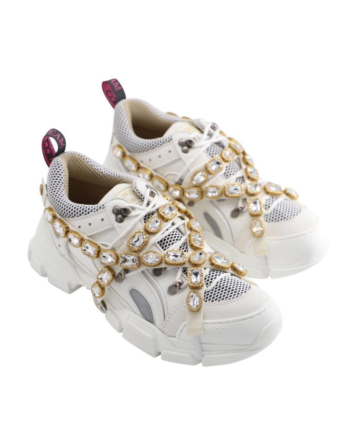 Flashtrek Chunky Leather Sneakers