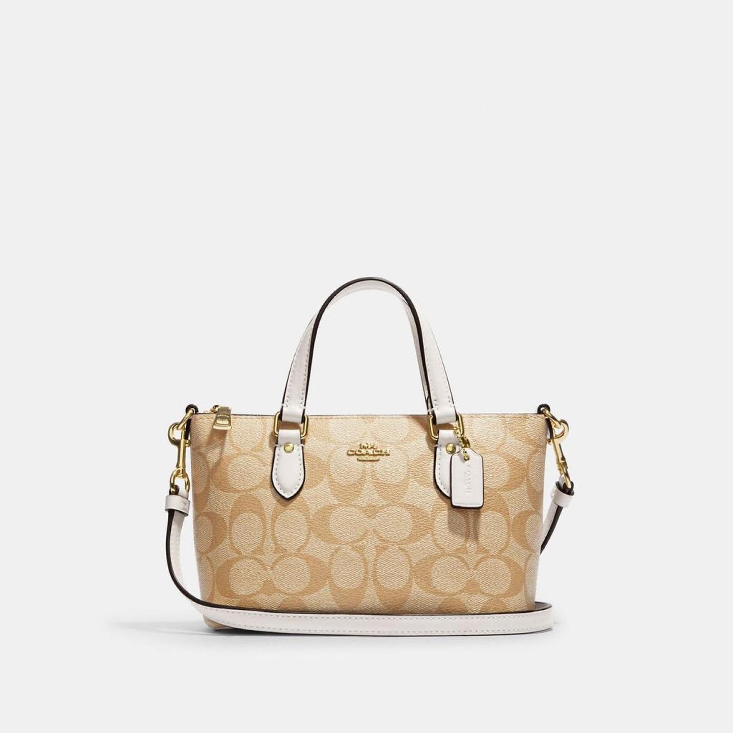 Coach Outlet Mini Gallery Crossbody In Signature Canvas