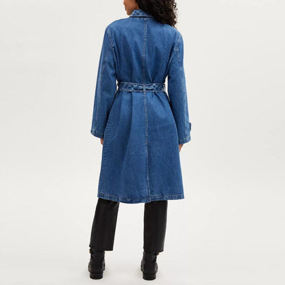 Coach Outlet Denim Trench