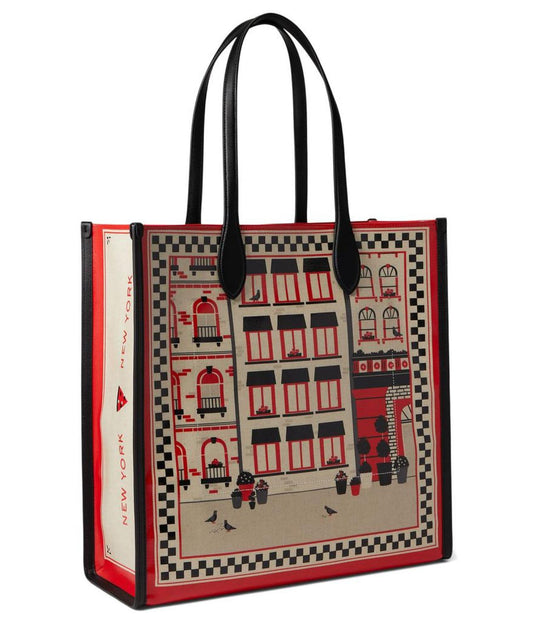 Slice Pizzeria Printed Canvas Large Gotham Tote