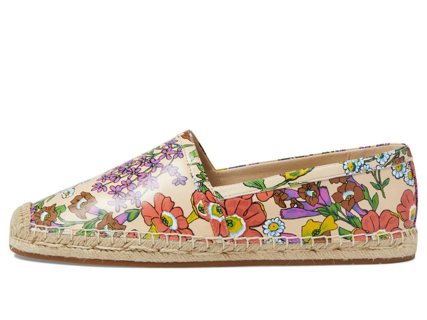 Collins Printed Leather Espadrille