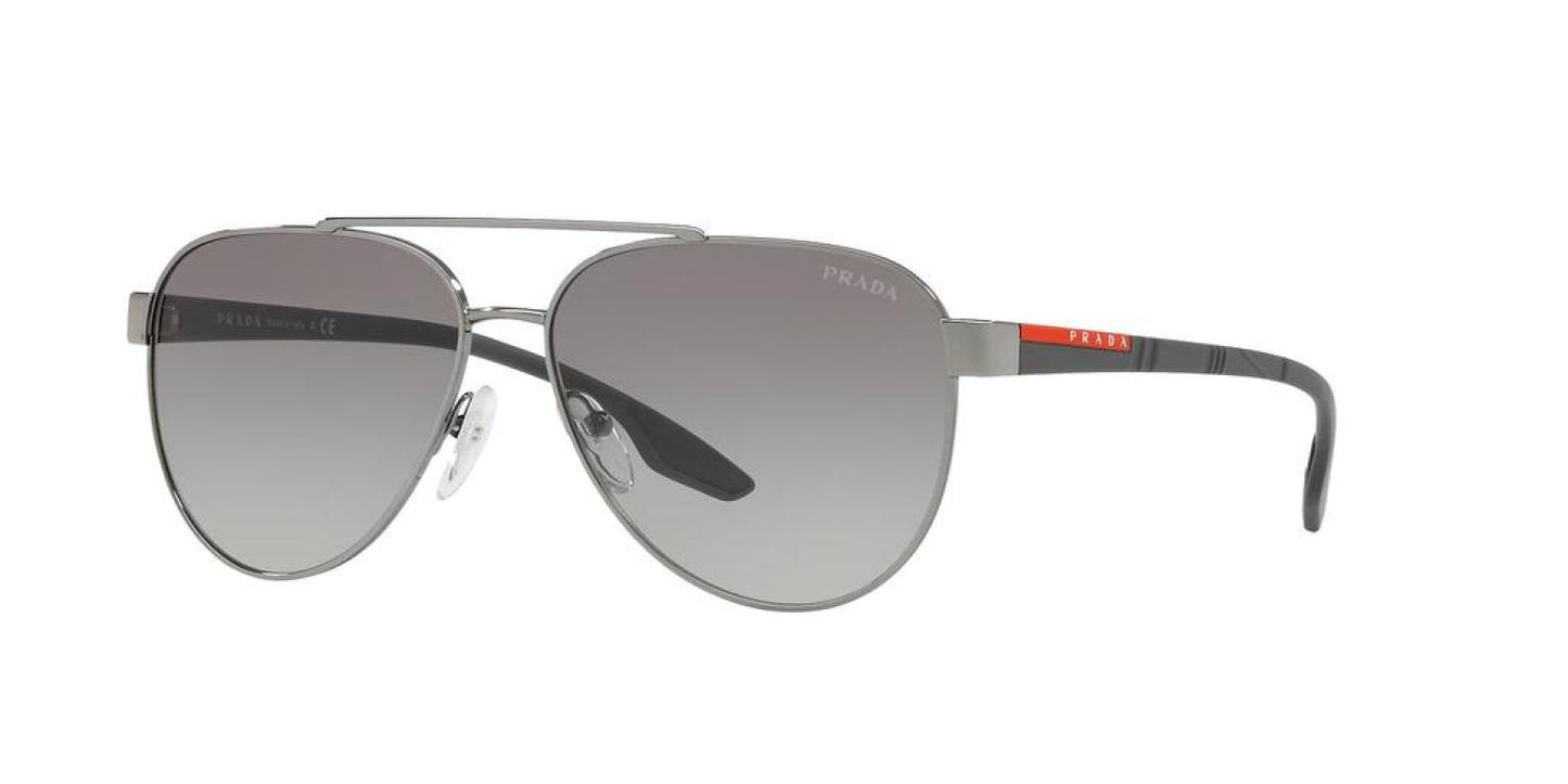 Prada Men's PS54TS-5AV3M158 Linea Rossa 58mm Gunmetal Sunglasses