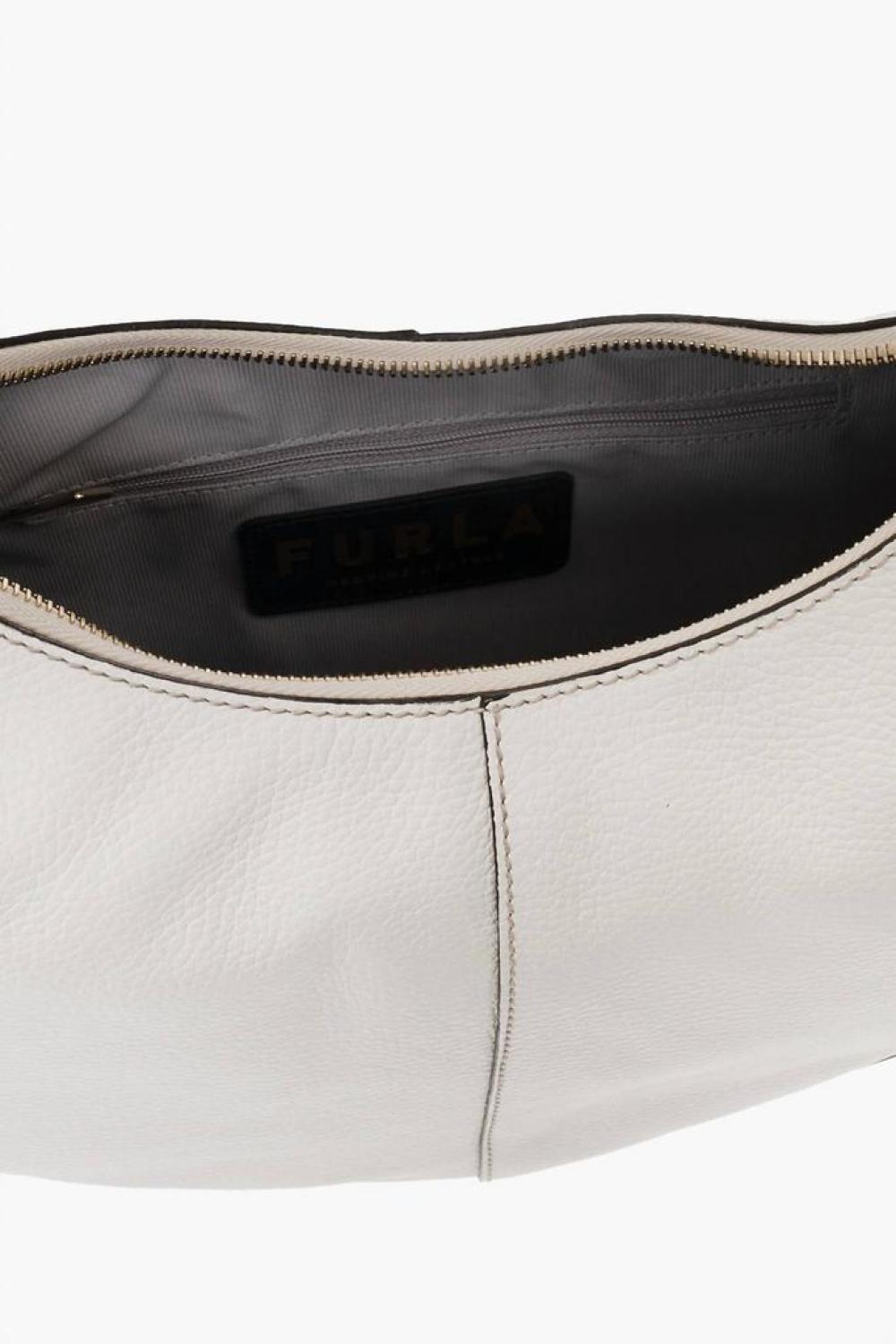 Women's Leather Miastella S Hobo Handbag Os In Marshmallow  White