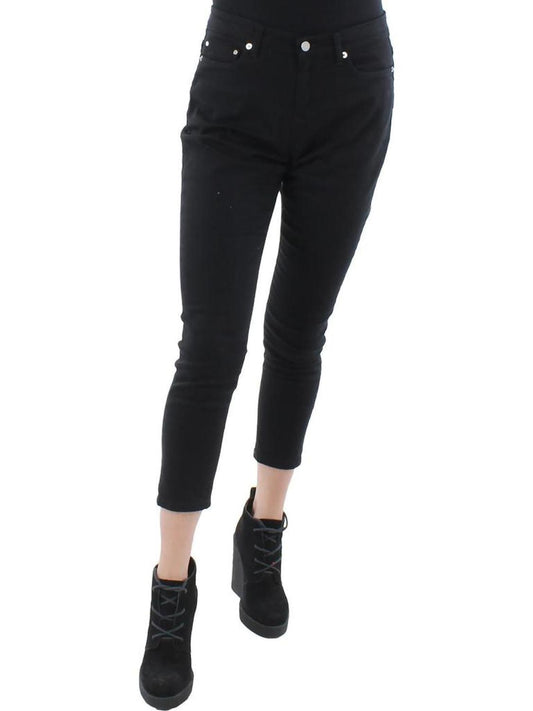 Petites Womens Slim High Rise Skinny Jeans