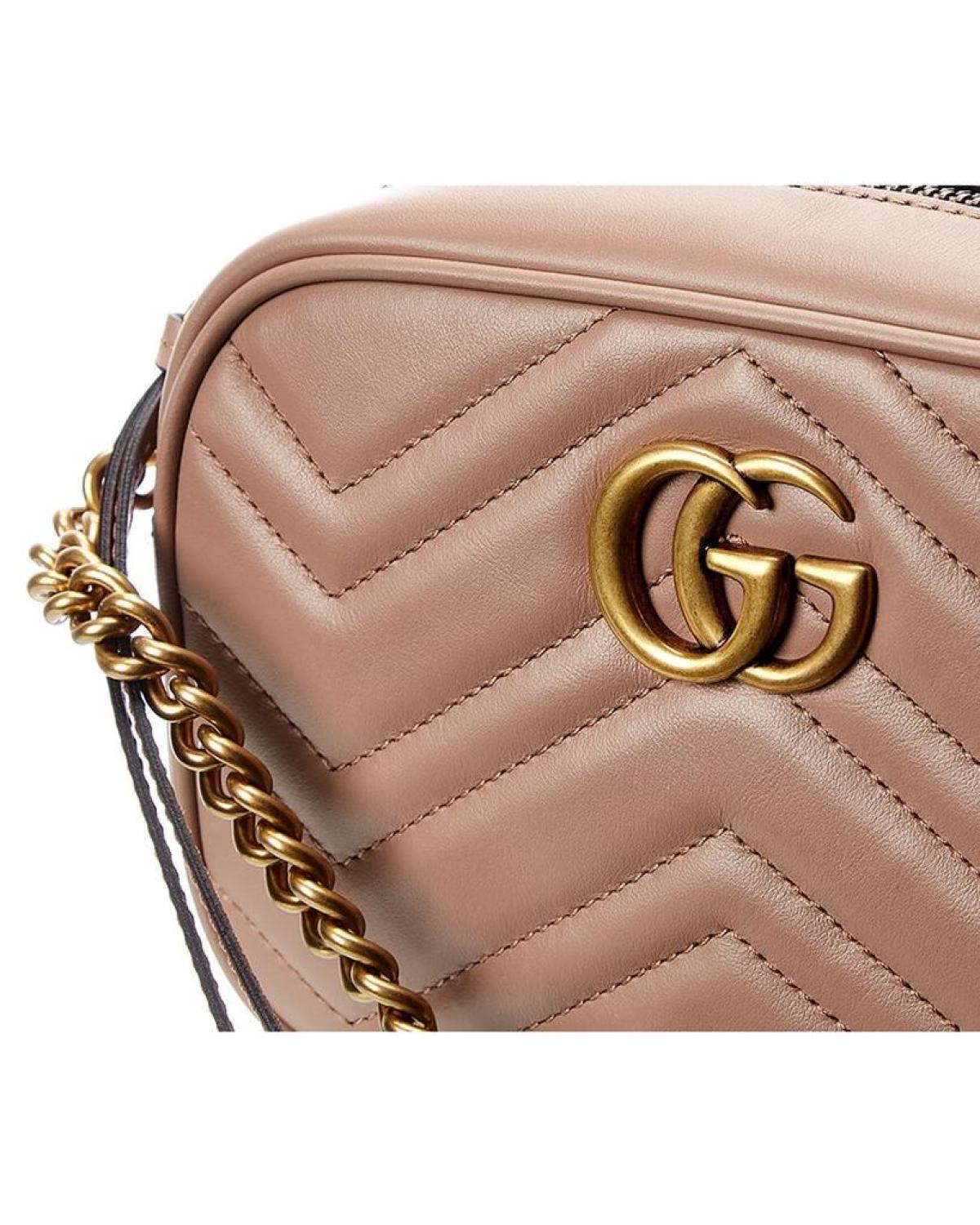 Gucci GG Marmont Mini Matelasse Leather Crossbody