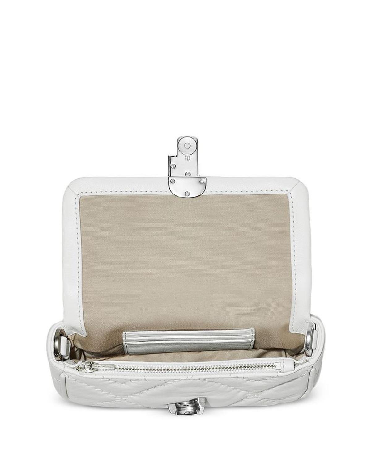 The Mini Quilted Leather J Marc Shoulder Bag