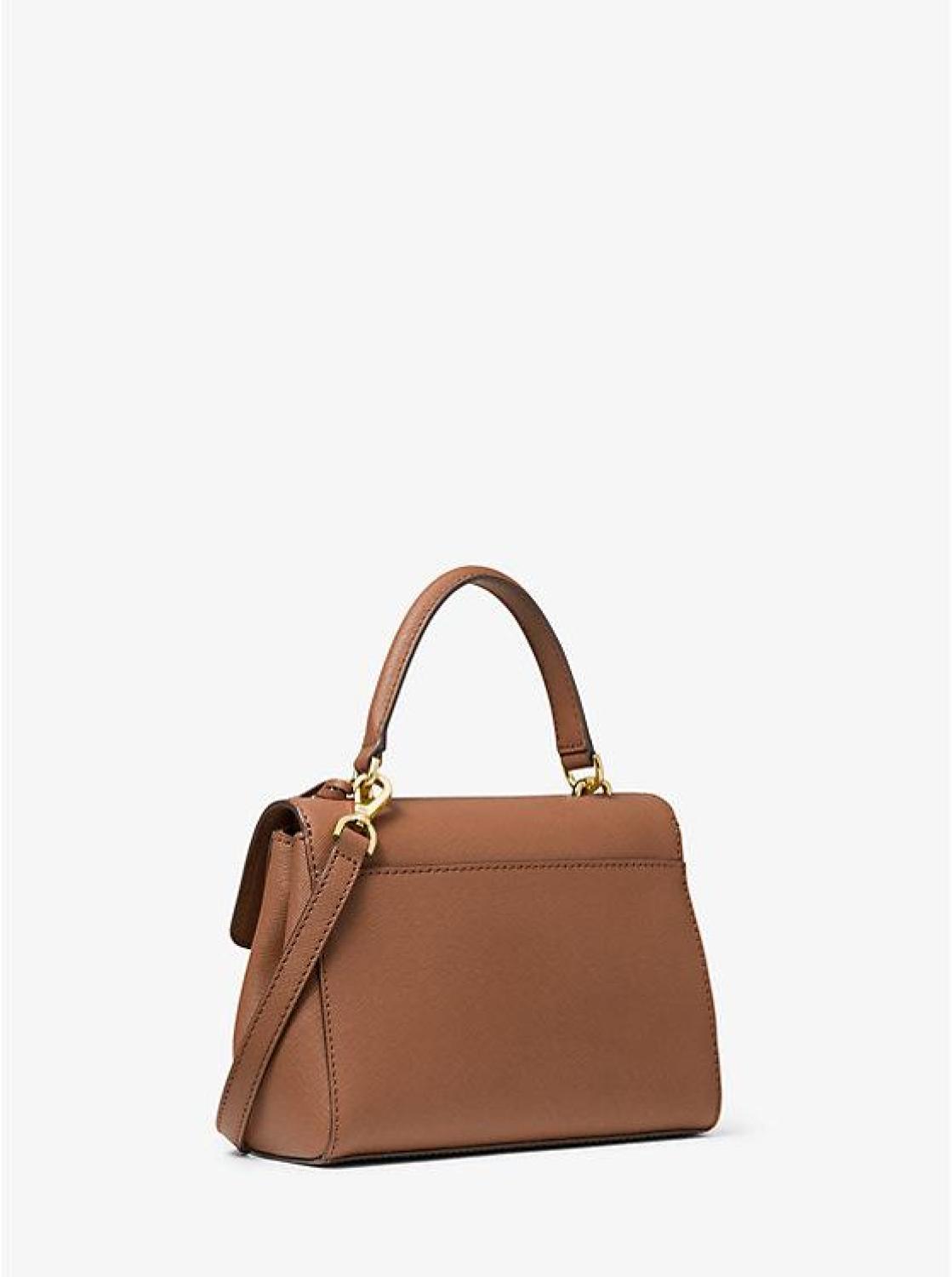 Ava Extra-Small Saffiano Leather Crossbody