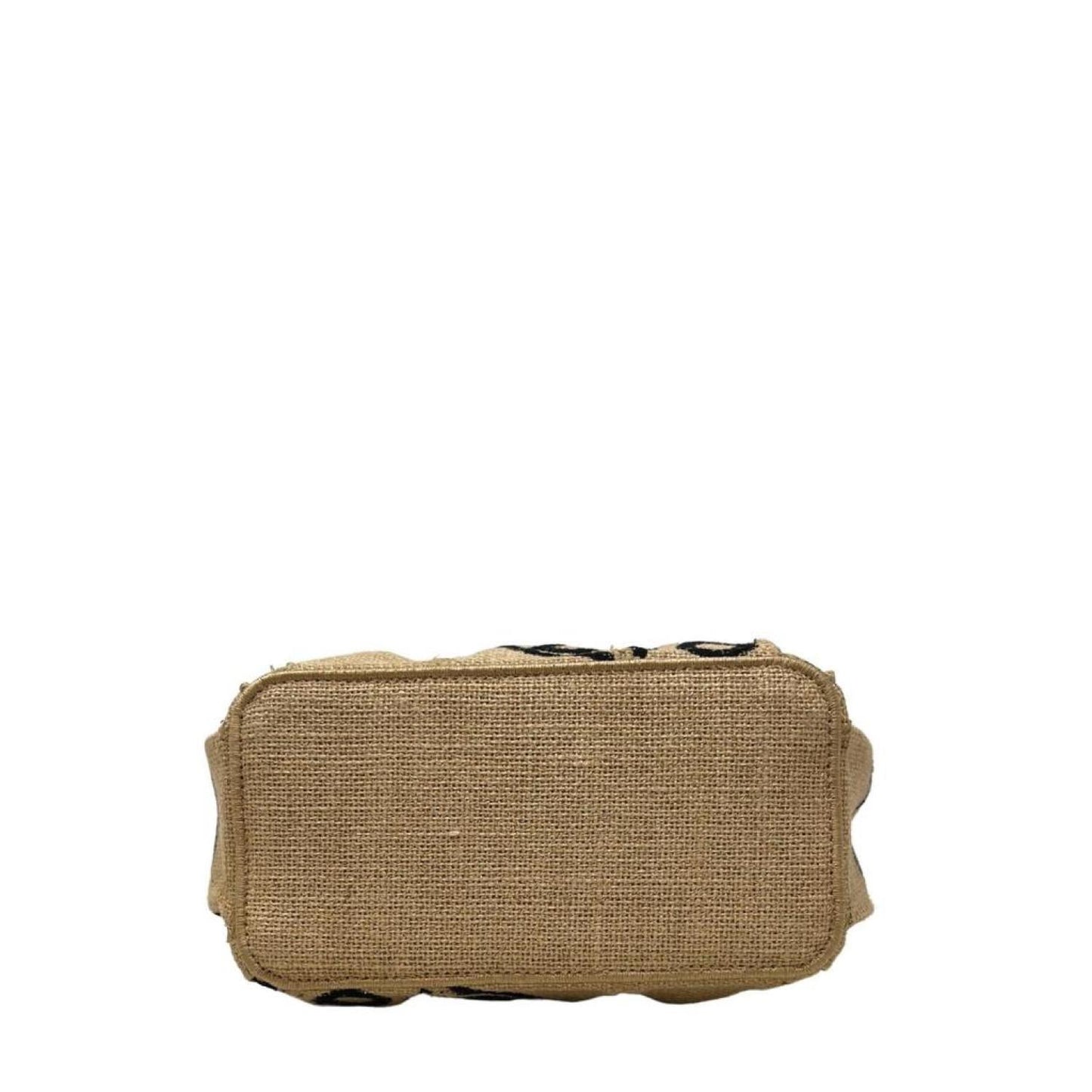 Small Jute Catherine Tote In Natural