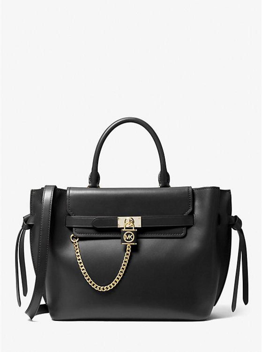 Hamilton Legacy Large Leather Belted Satchel