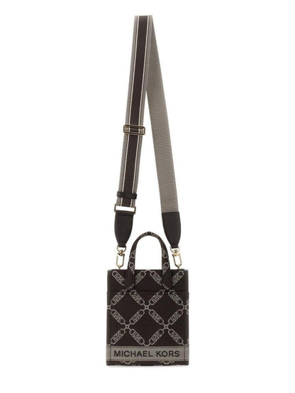 Michael Michael Kors Gigi Empire Logo Detailed Crossbody Bag