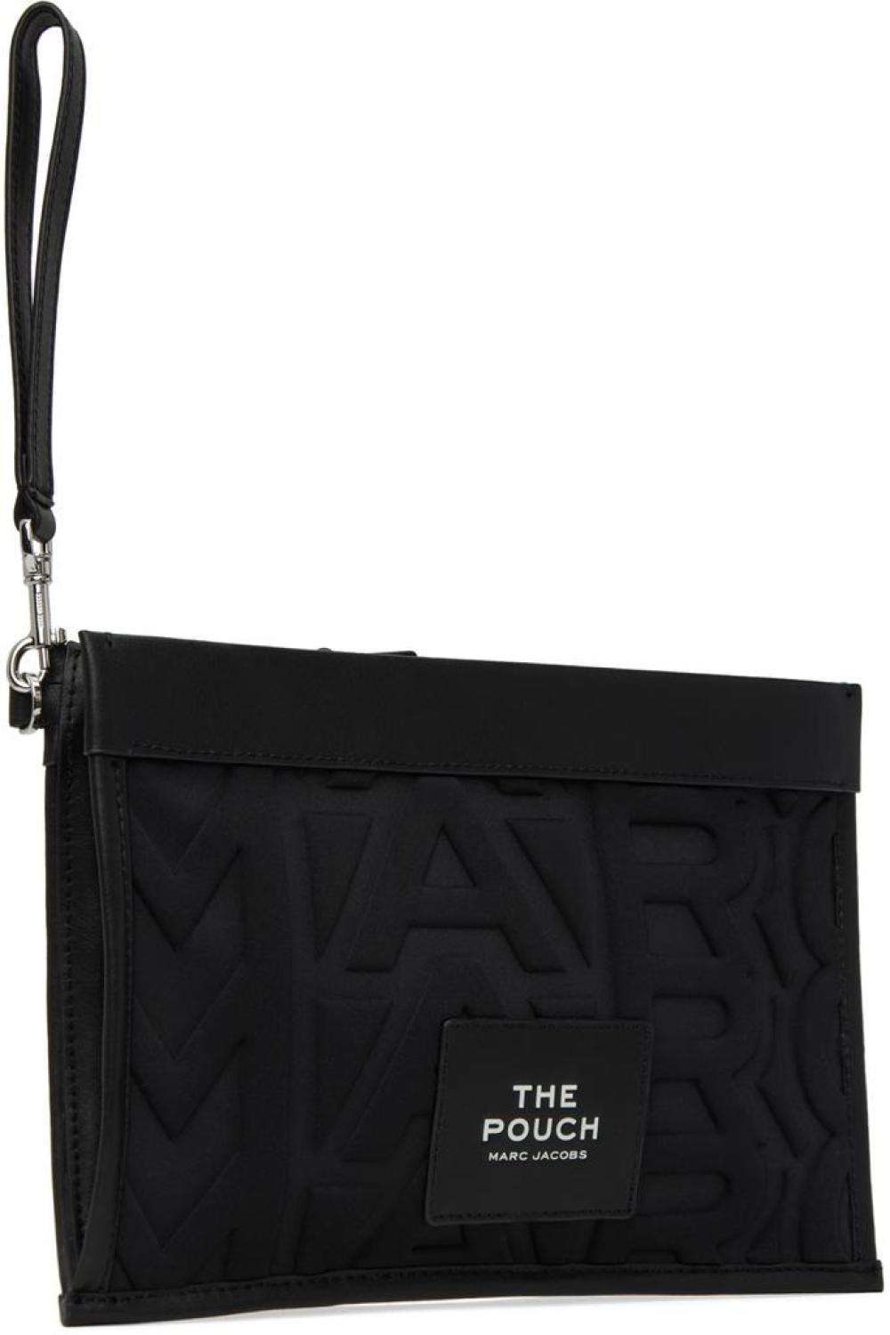 Black 'The Monogram' Pouch