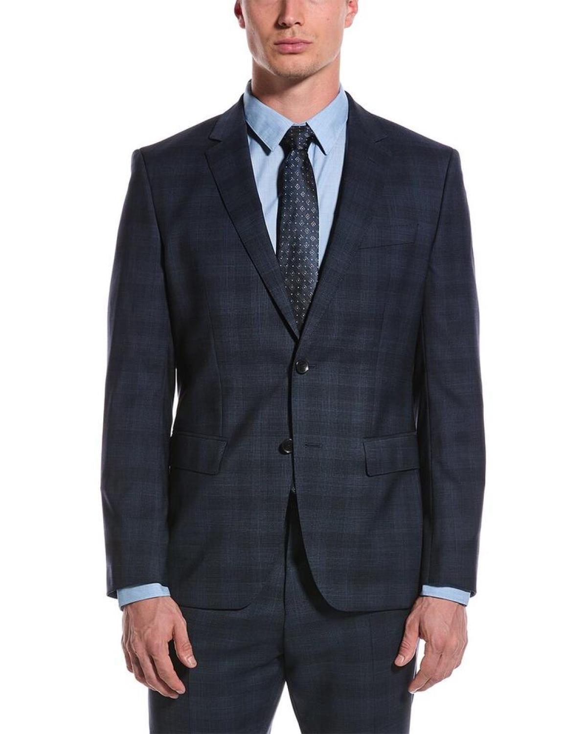 BOSS Hugo Boss 2pc H-Huge Slim Fit Wool Suit