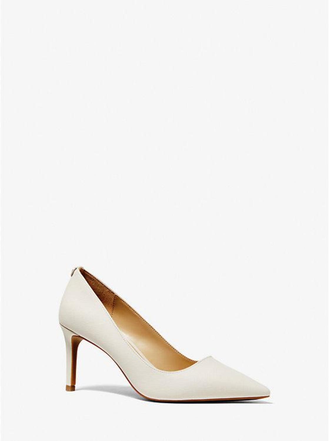 Alina Flex Faux Saffiano Leather Pump