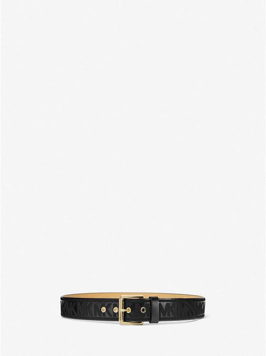 Embroidered Leather Belt