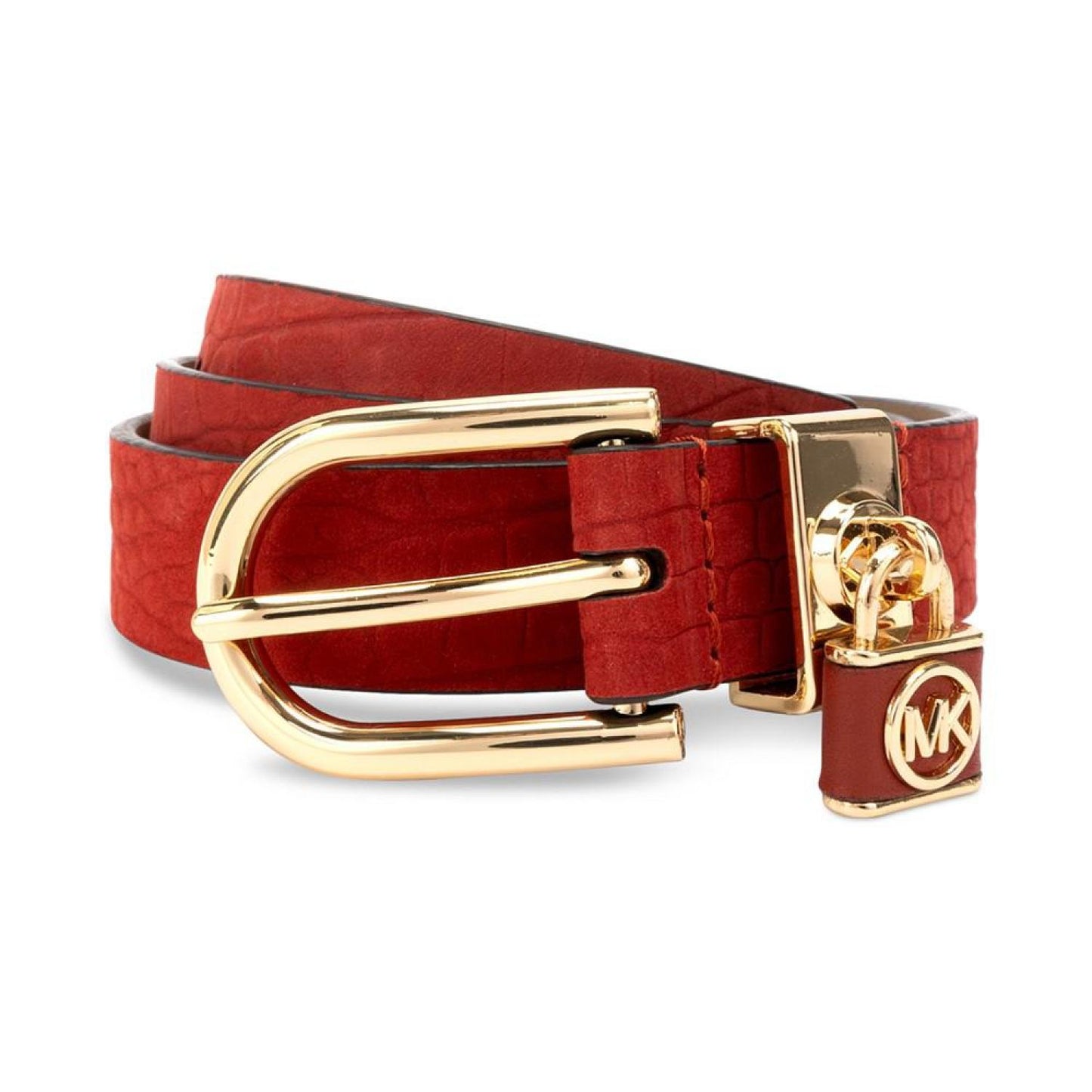 Women's Croc-Embossed Belt