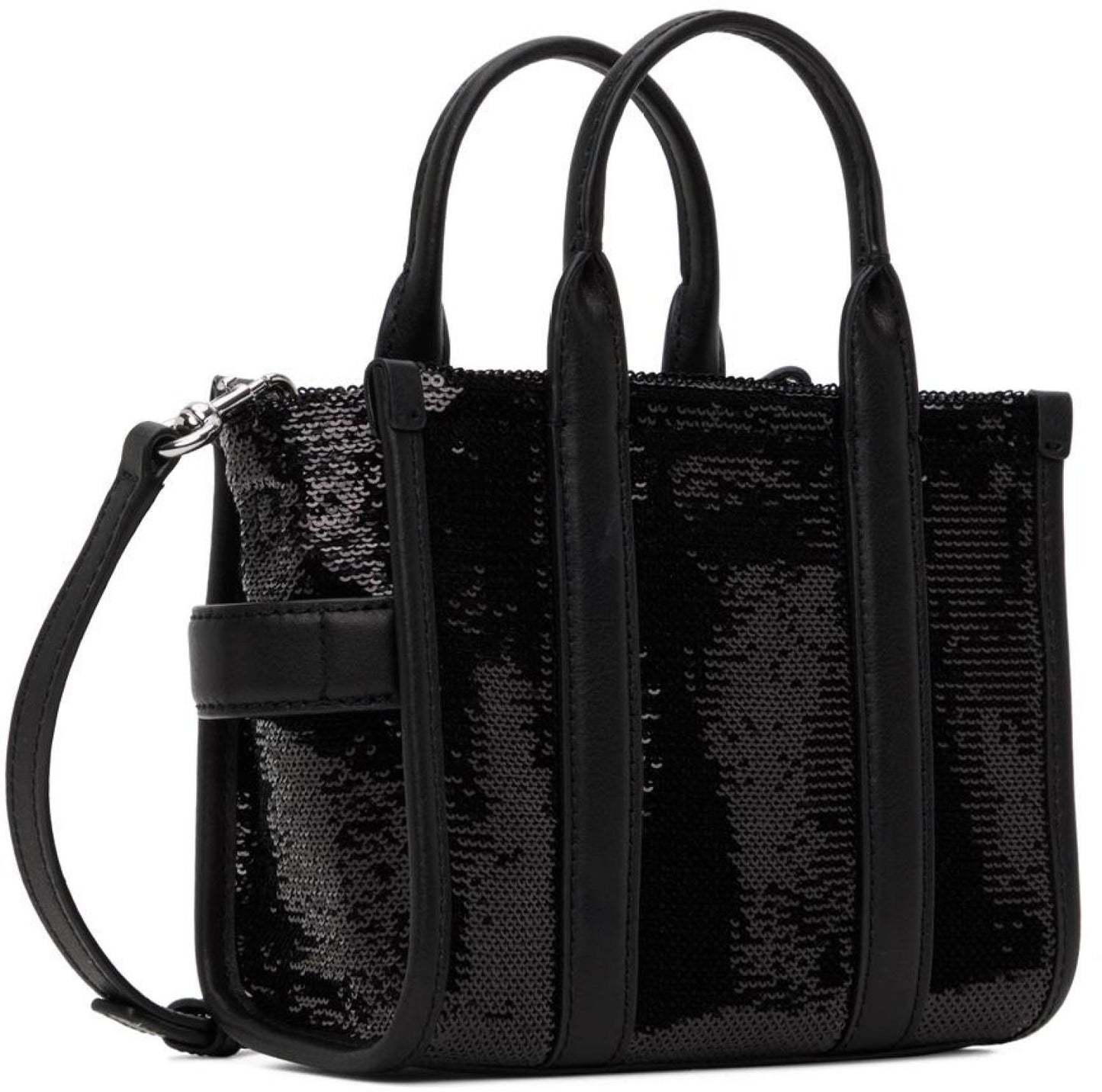 Black 'The Sequin Mini' Tote